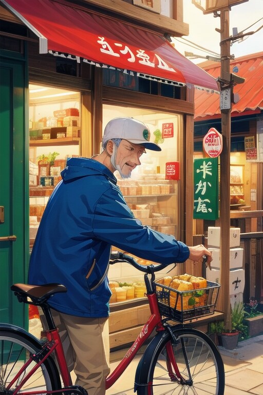 豆腐屋のオヤジ