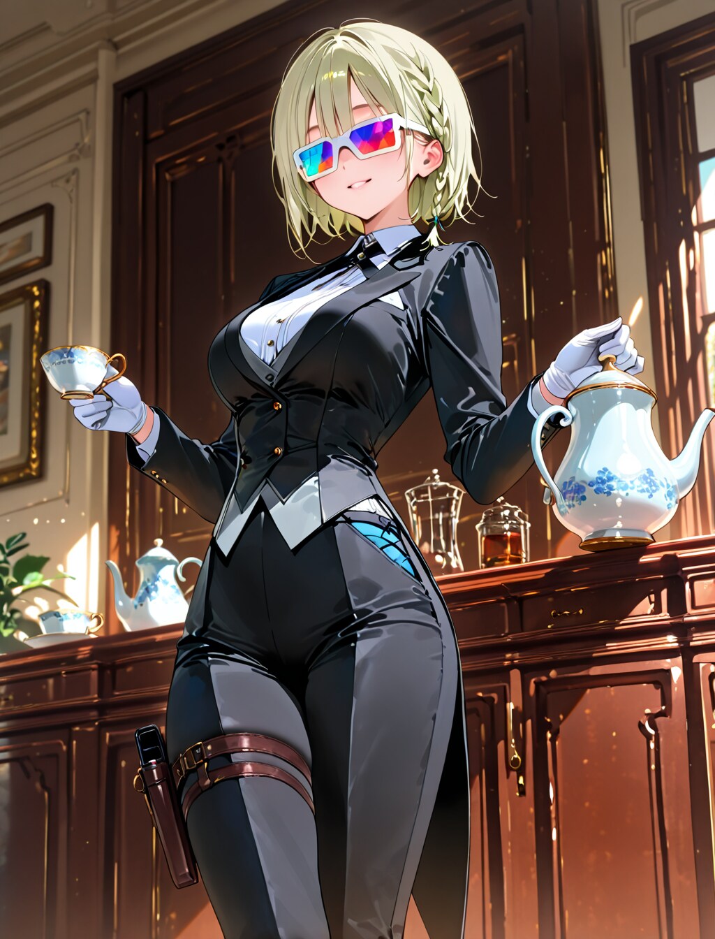 3D眼鏡の執事