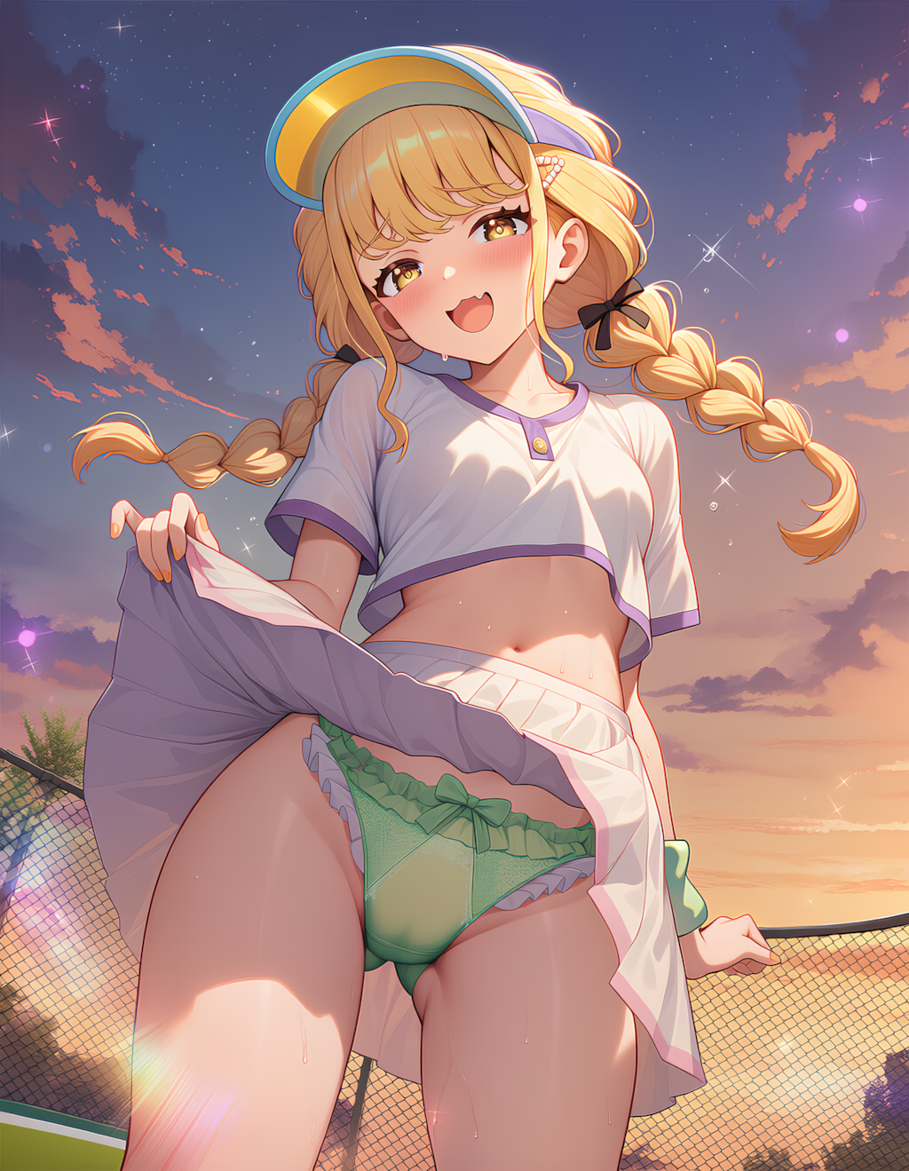 アイドルパンツ～テニスウェア衣装～