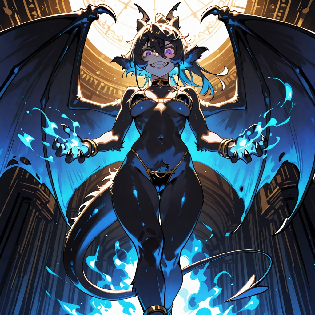 存在Xへの怒りと憎悪が大きすぎて悪魔になったターニャ・デグレチャフ | の人気AIイラスト・グラビア