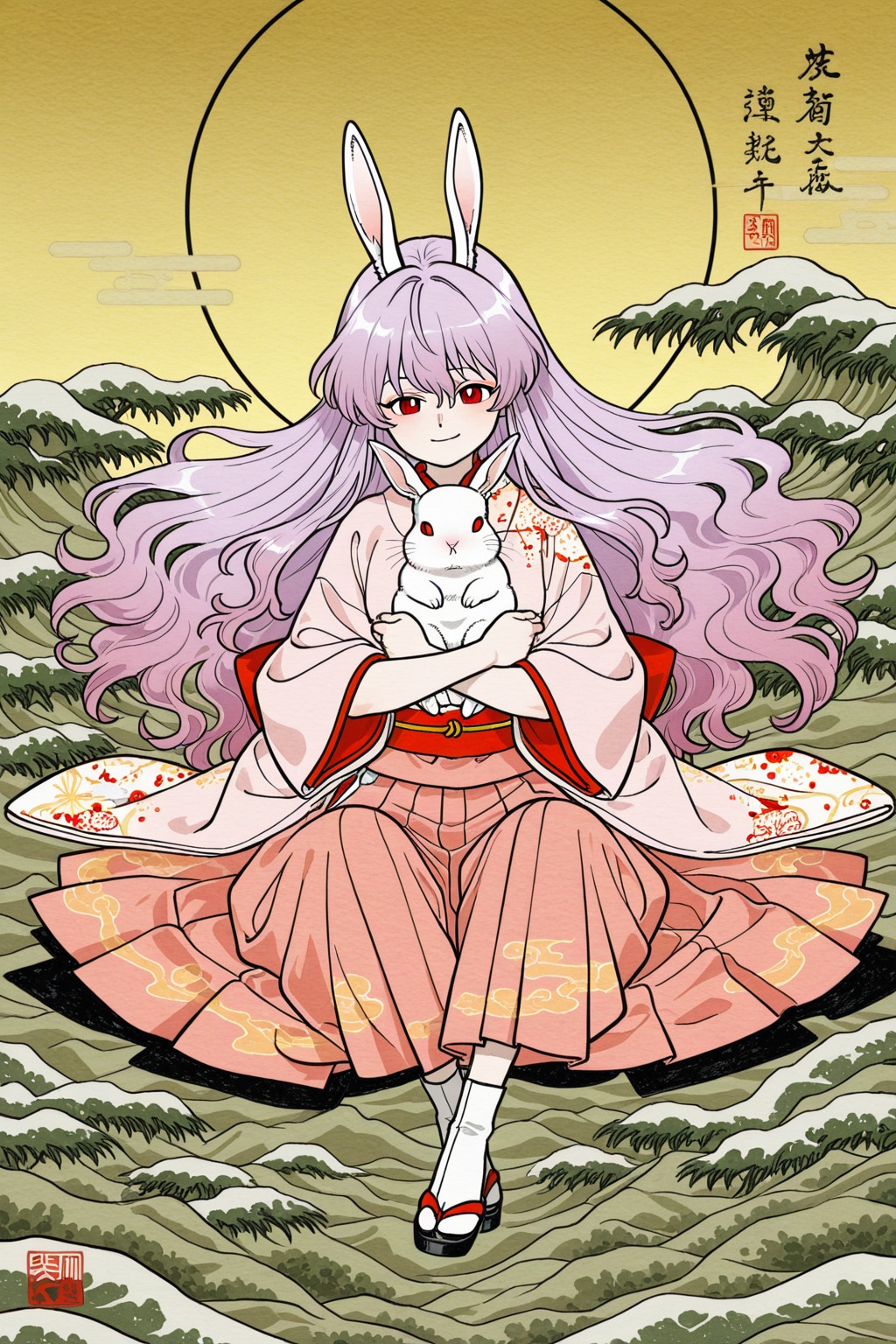 浮世絵「因幡の白兎