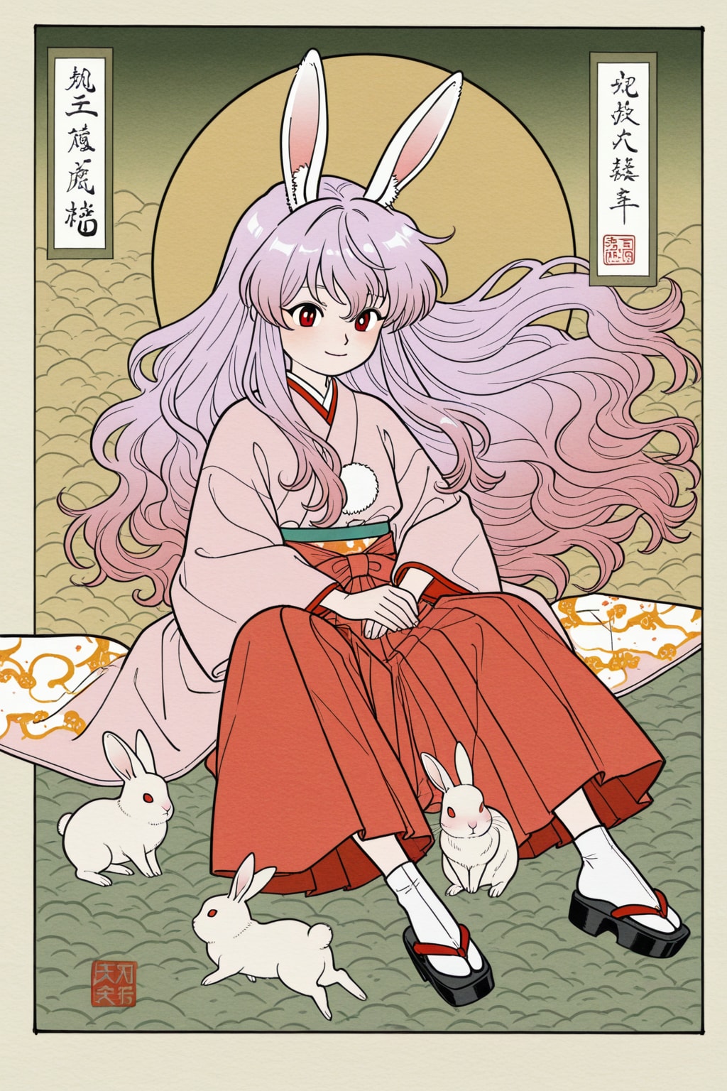 浮世絵「因幡の白兎