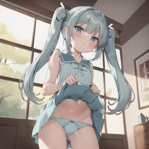 たくし上げロリ