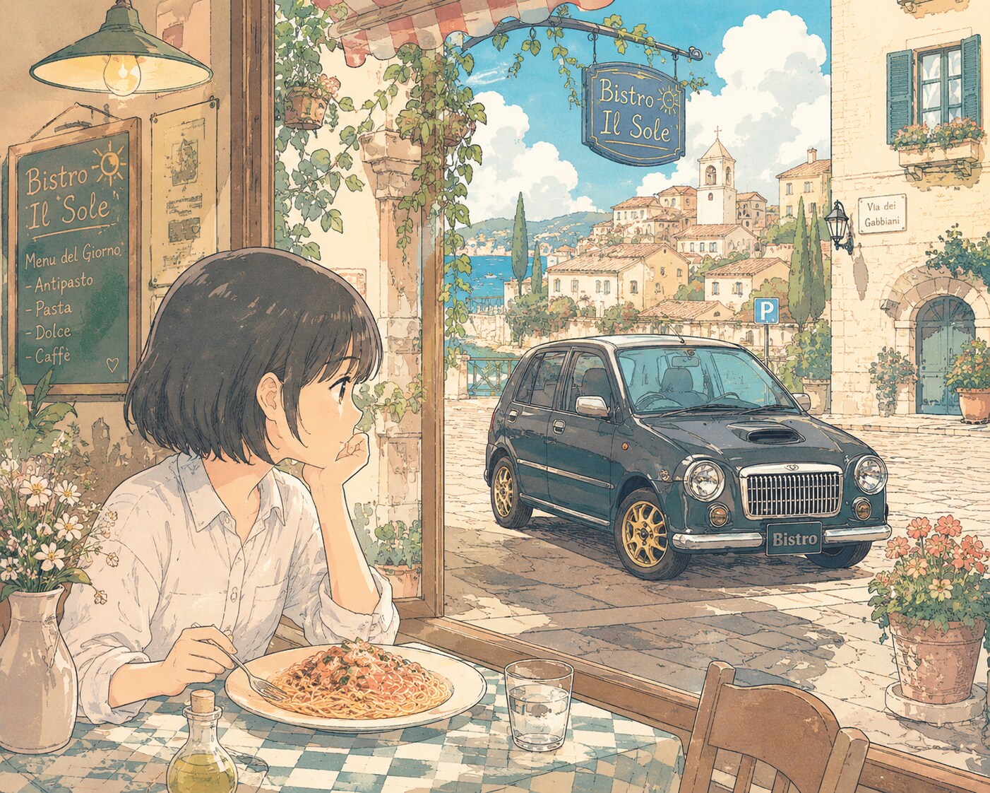 Bistro | の人気AIイラスト・グラビア