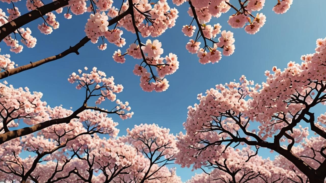 異世界の桜