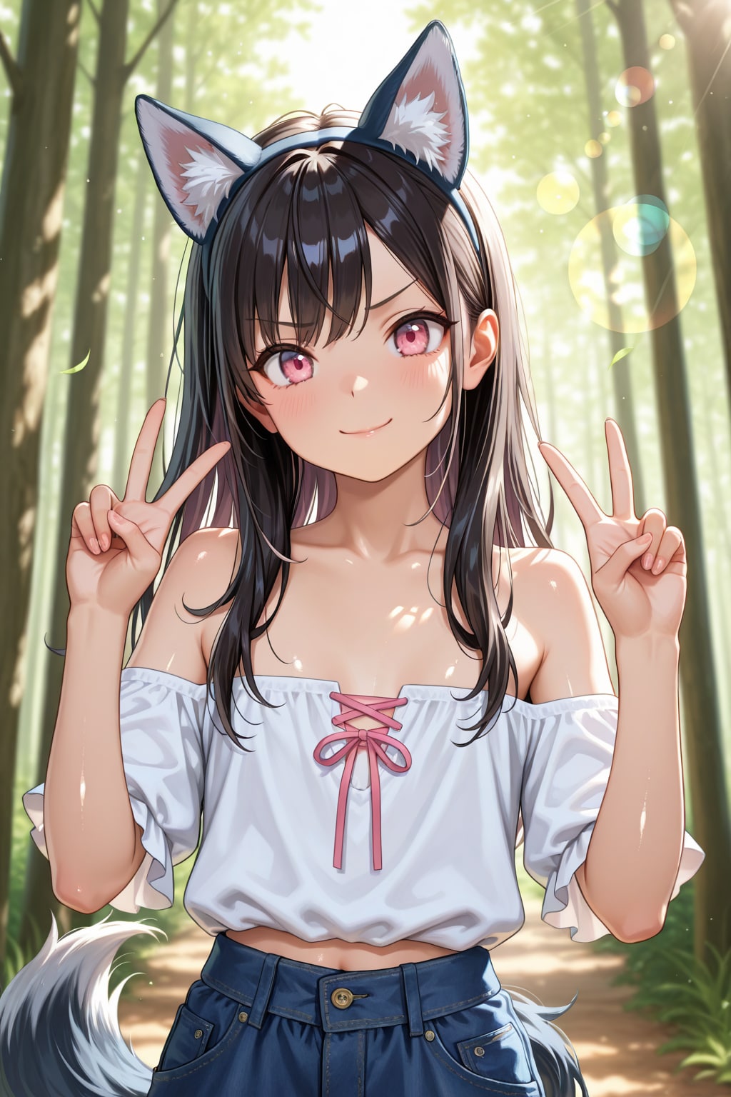 【本日の板野ちゃん】「がおー！　狼だぞー！」