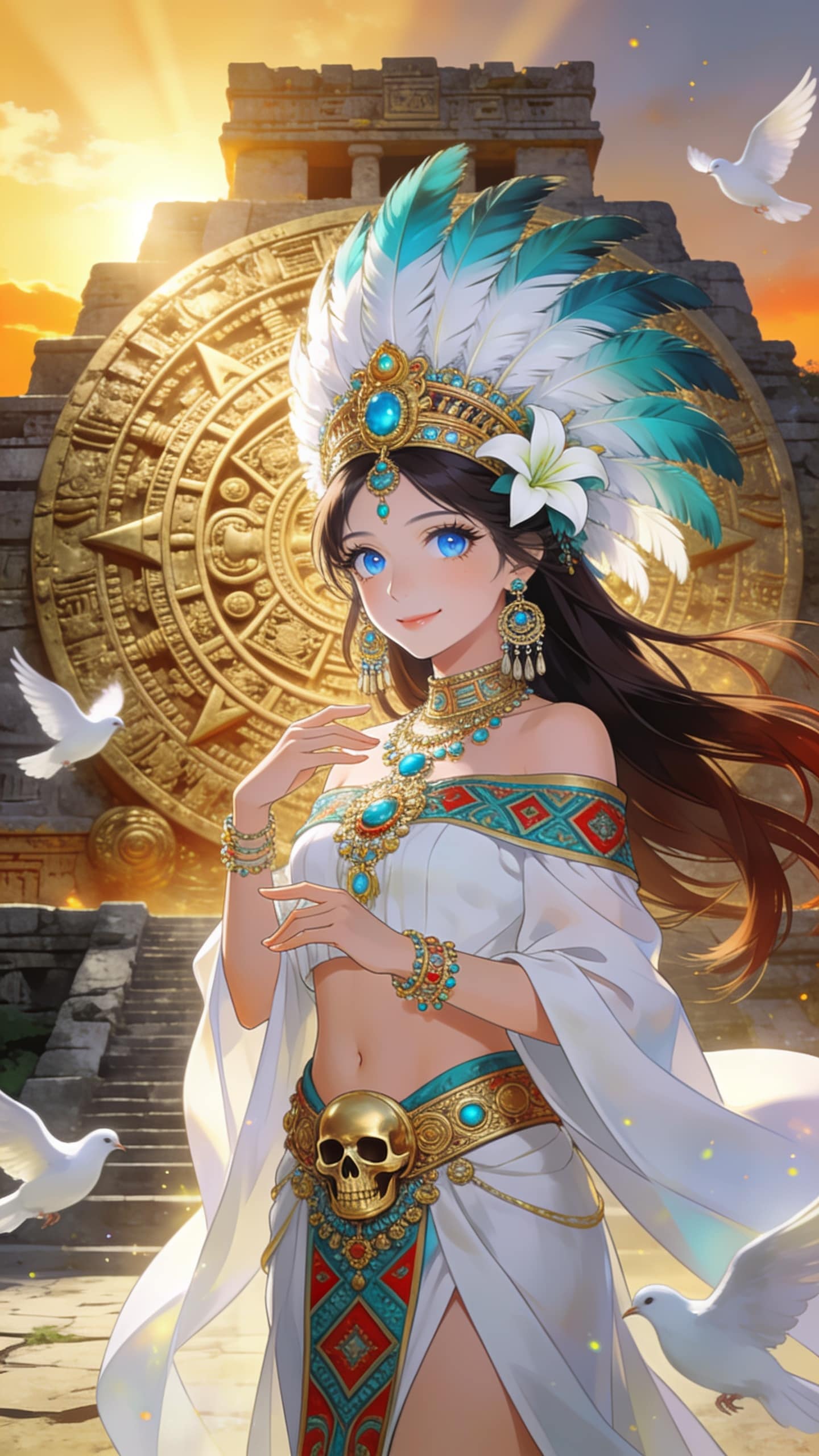 運命を紡ぐ月の女神