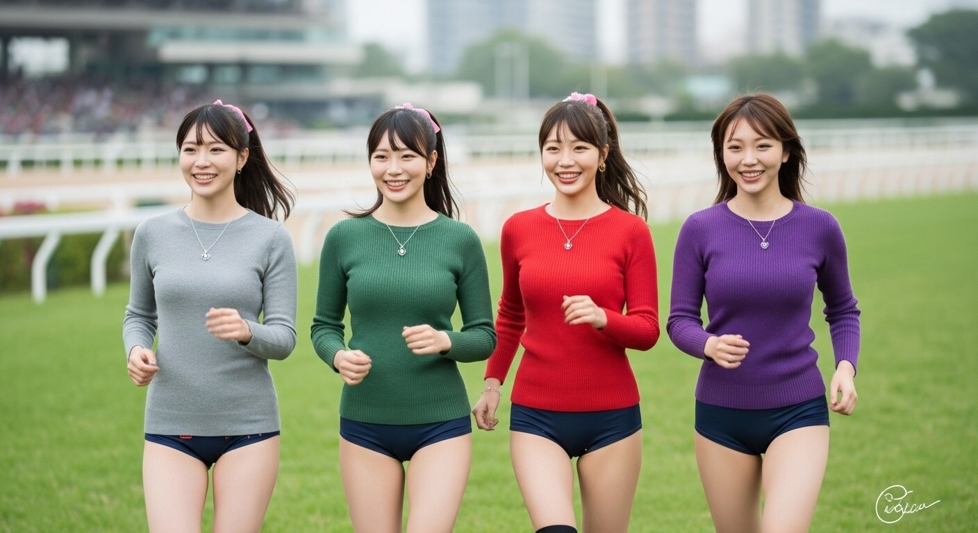 お馬さんのかけっこの気分Ver2