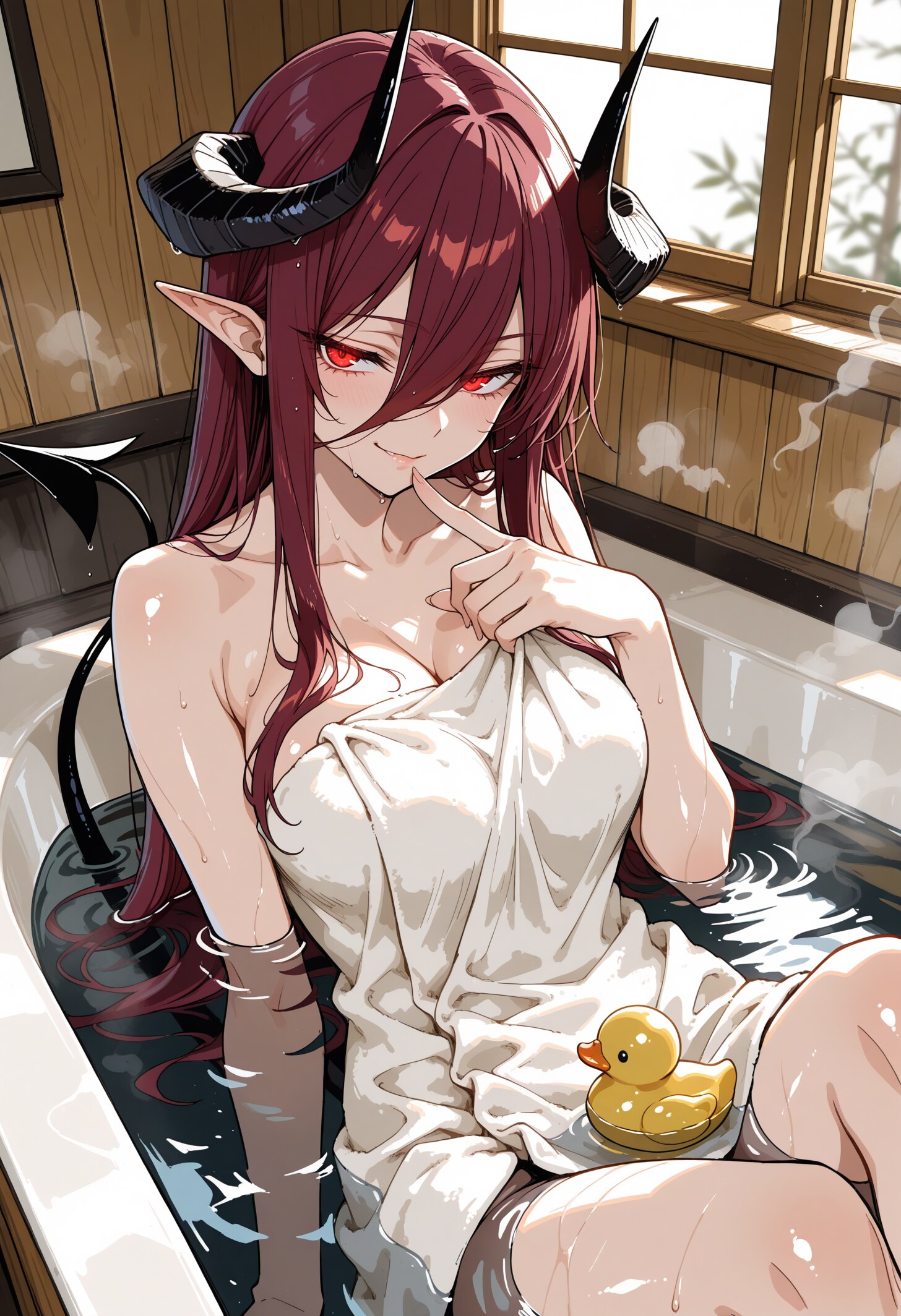 風呂の悪魔娘