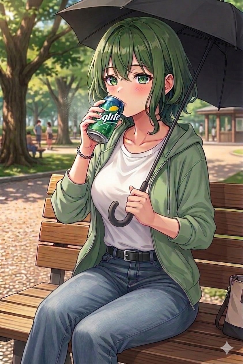 芽生ちゃん017「ちょっと暑いね…」 | の人気AIイラスト・グラビア