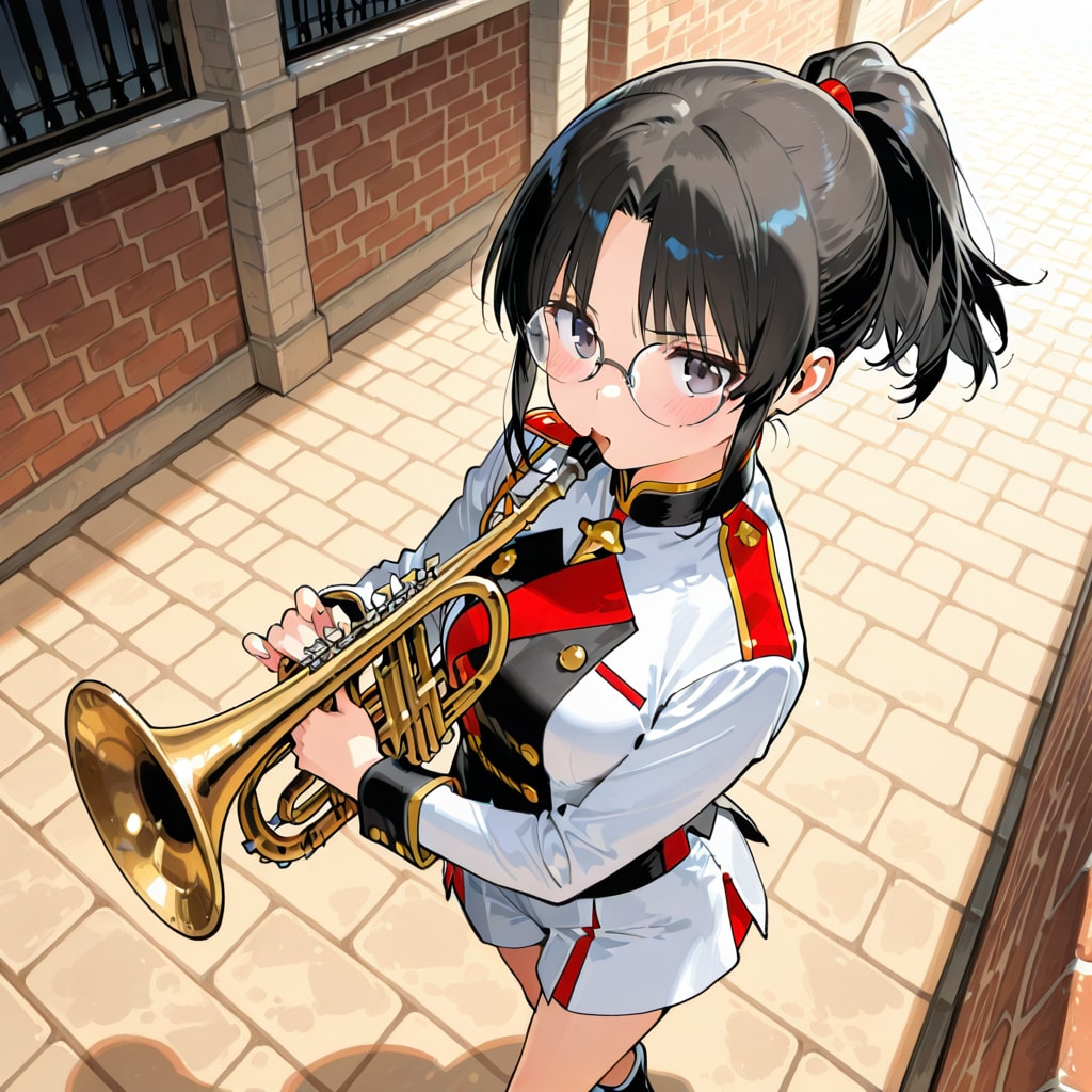 音楽隊楓ちゃん | の人気AIイラスト・グラビア