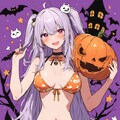 ハロウィンの女の子 2枚目