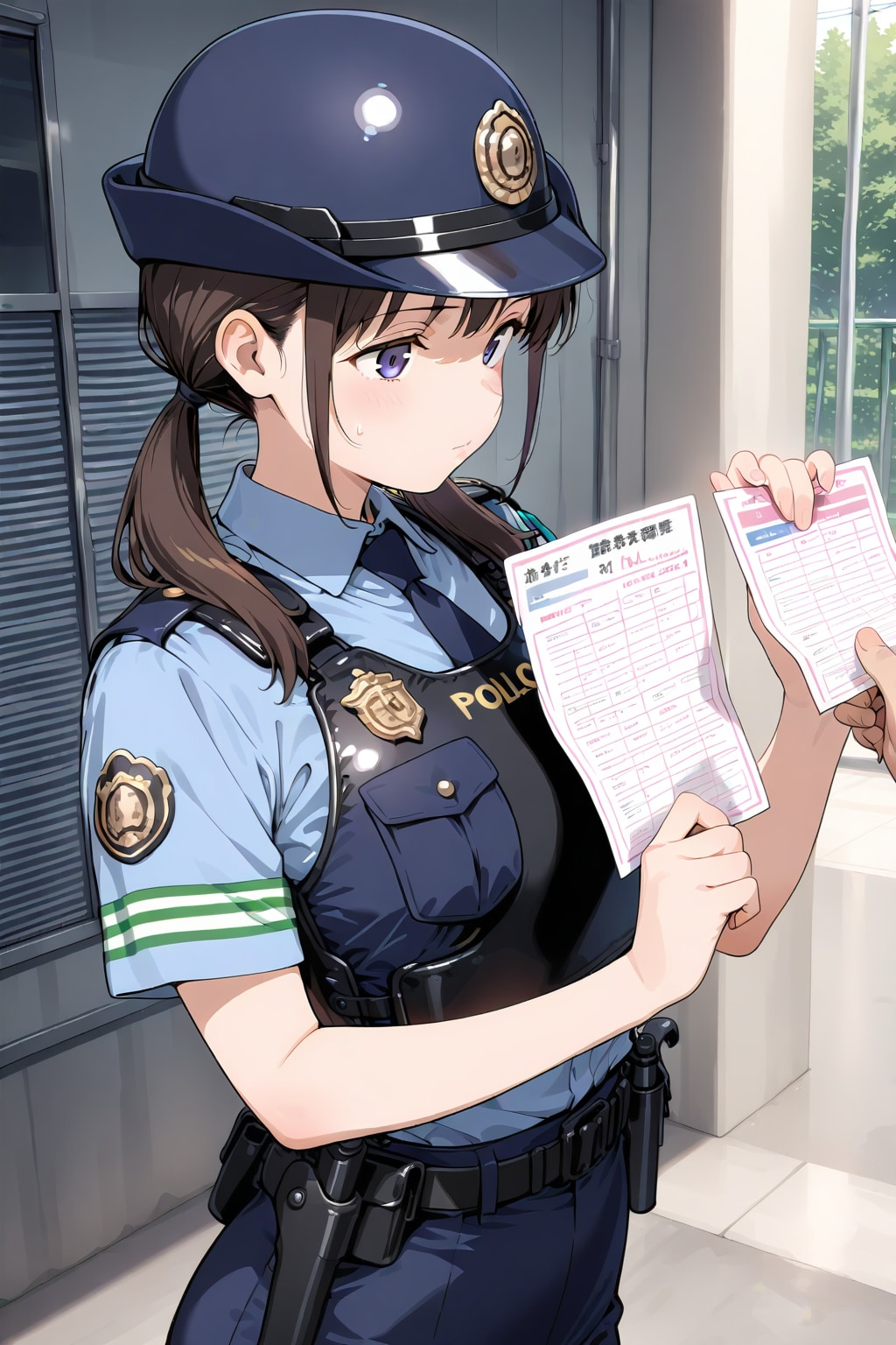 美少女婦人警官 | の人気AIイラスト・グラビア