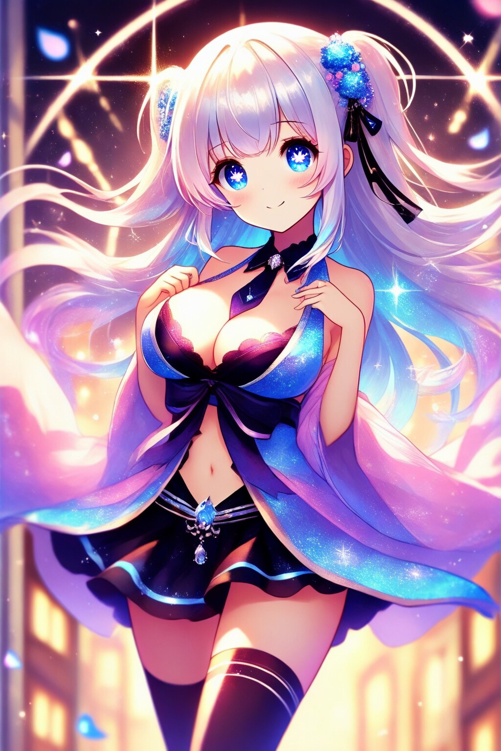 漢服の美少女