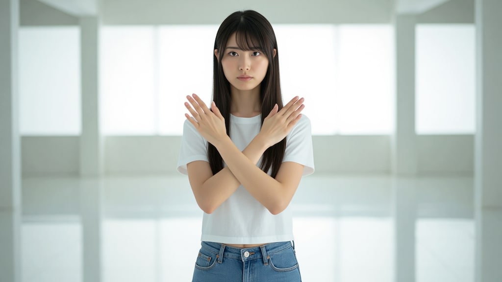 きっぱりノーの意思表示