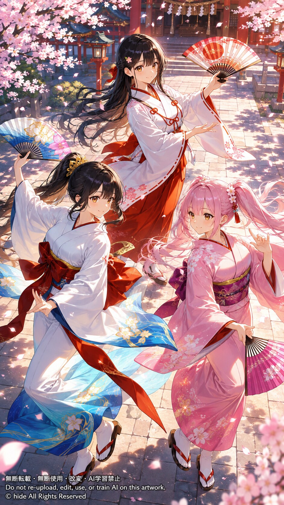 異世界の女神さまと巫女さん | の人気AIイラスト・グラビア