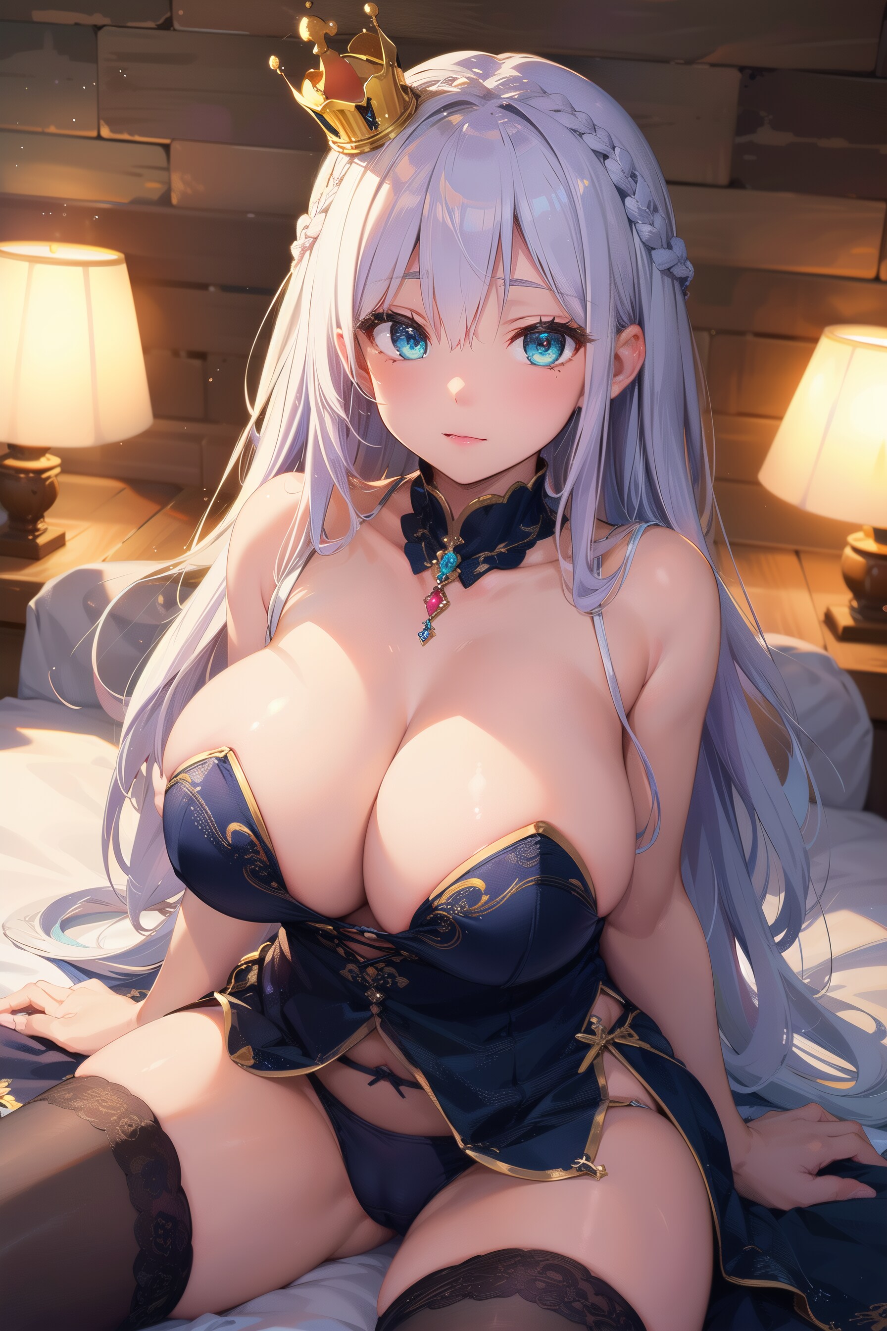 crown × bed