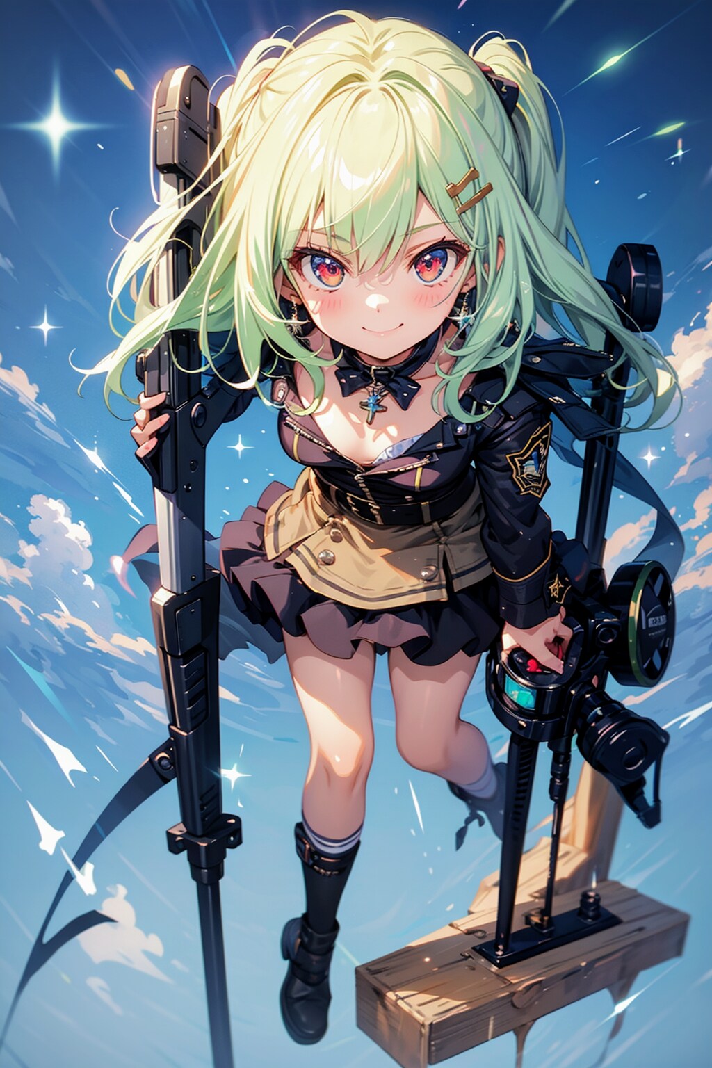 ミリタリーな、お姉やん