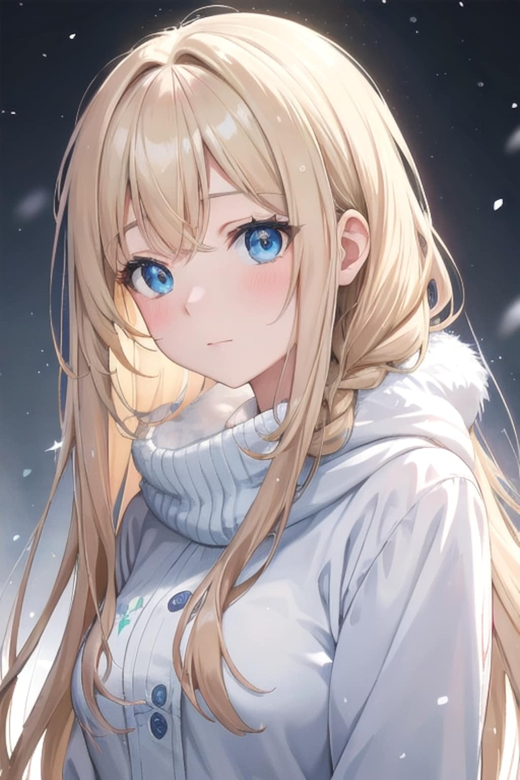 雪の中の佇まい