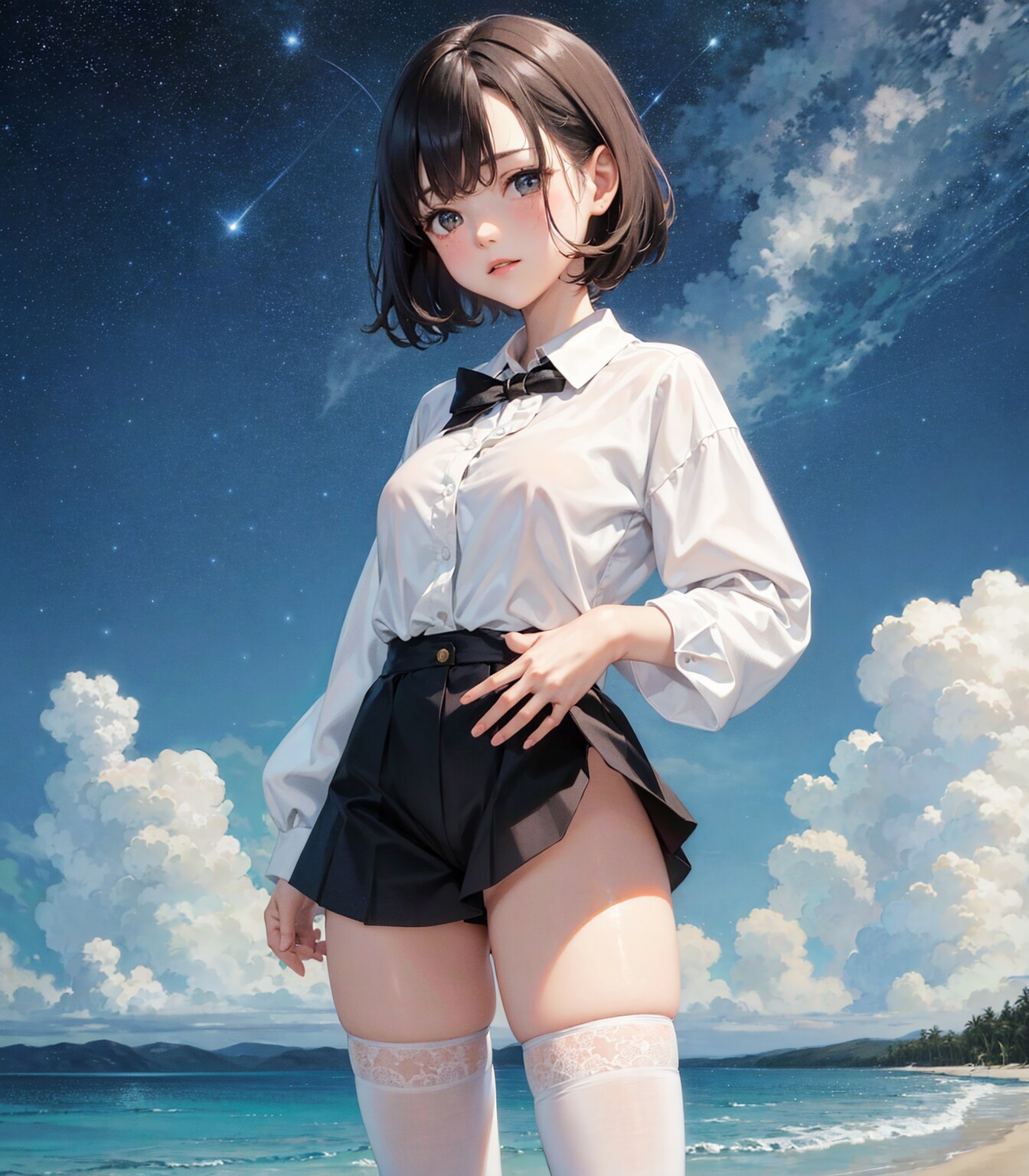 海が綺麗ですね
