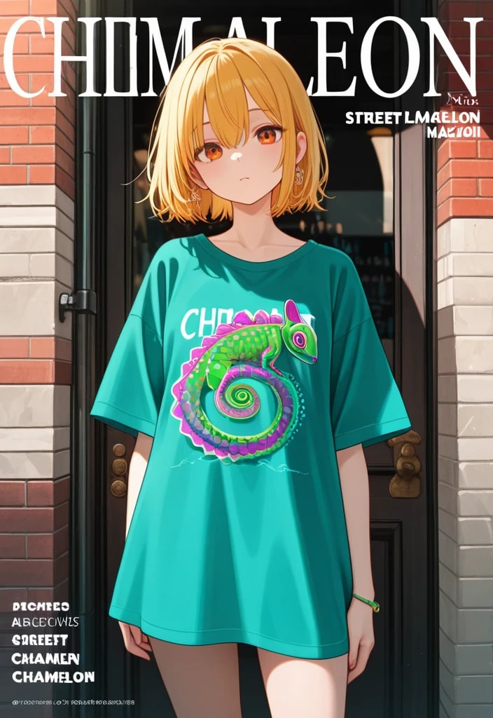 カメレオンTファッション誌