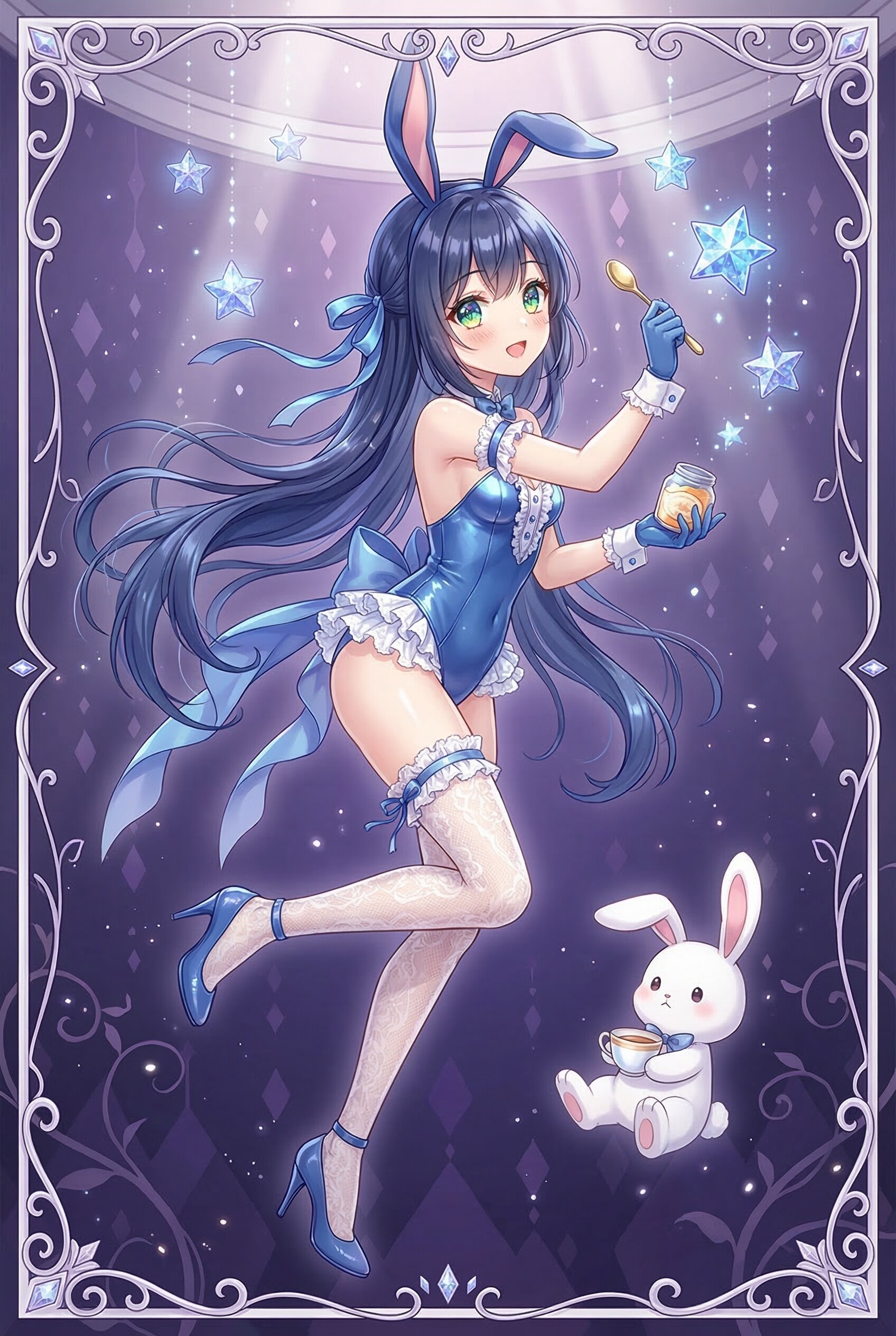 晶星輝く藍兎乙女