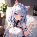 猫と少女 4枚目