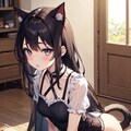 猫と少女 5枚目