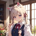 猫と少女 8枚目