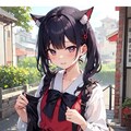 猫と少女 10枚目