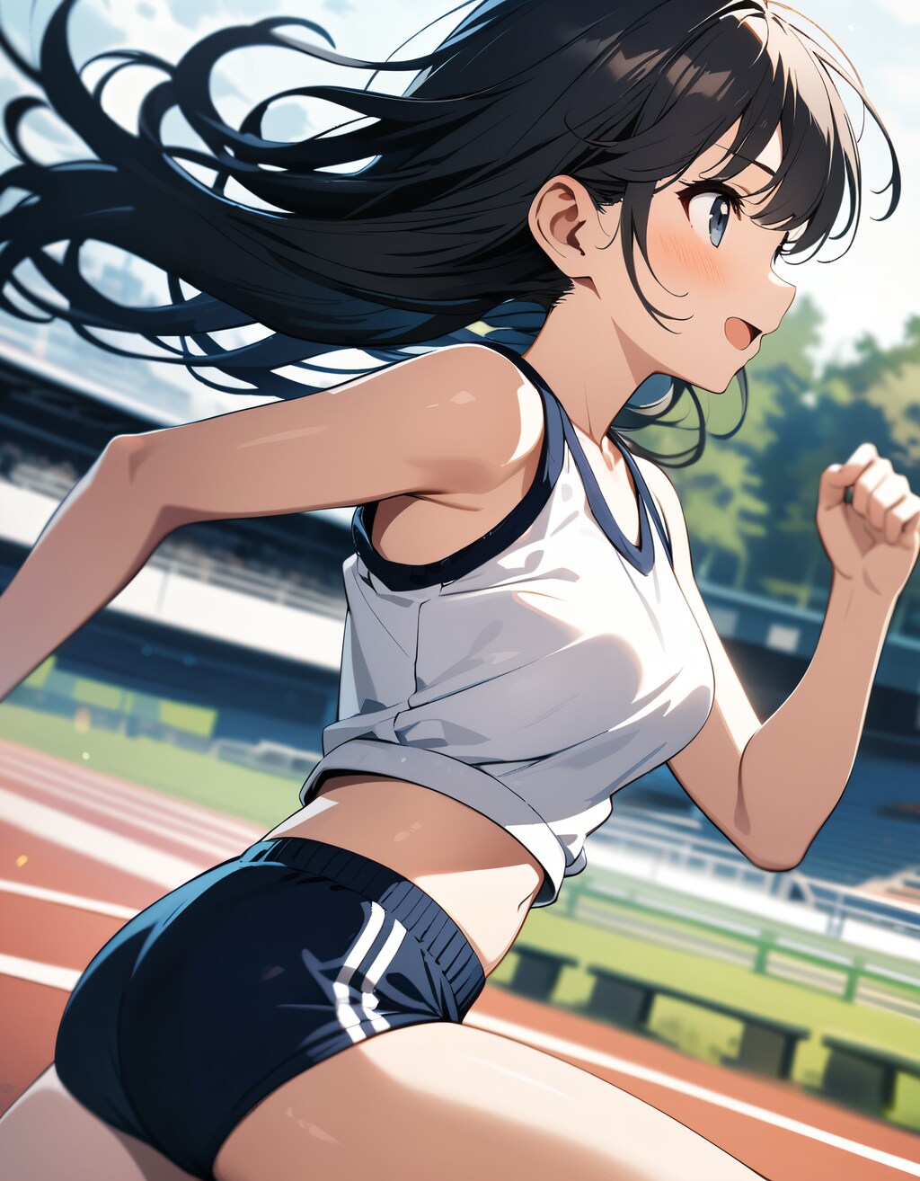 走る