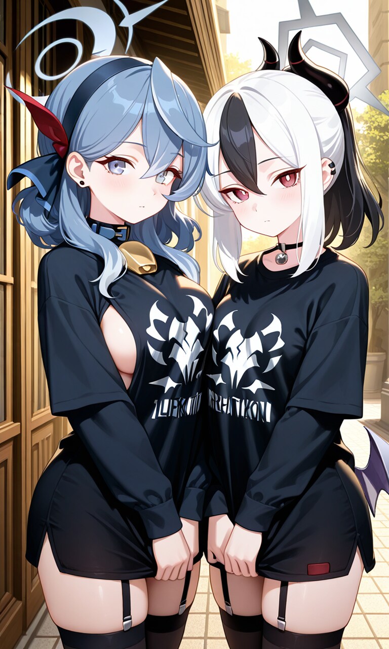 カヨコとアコ　メタルTシャツ7