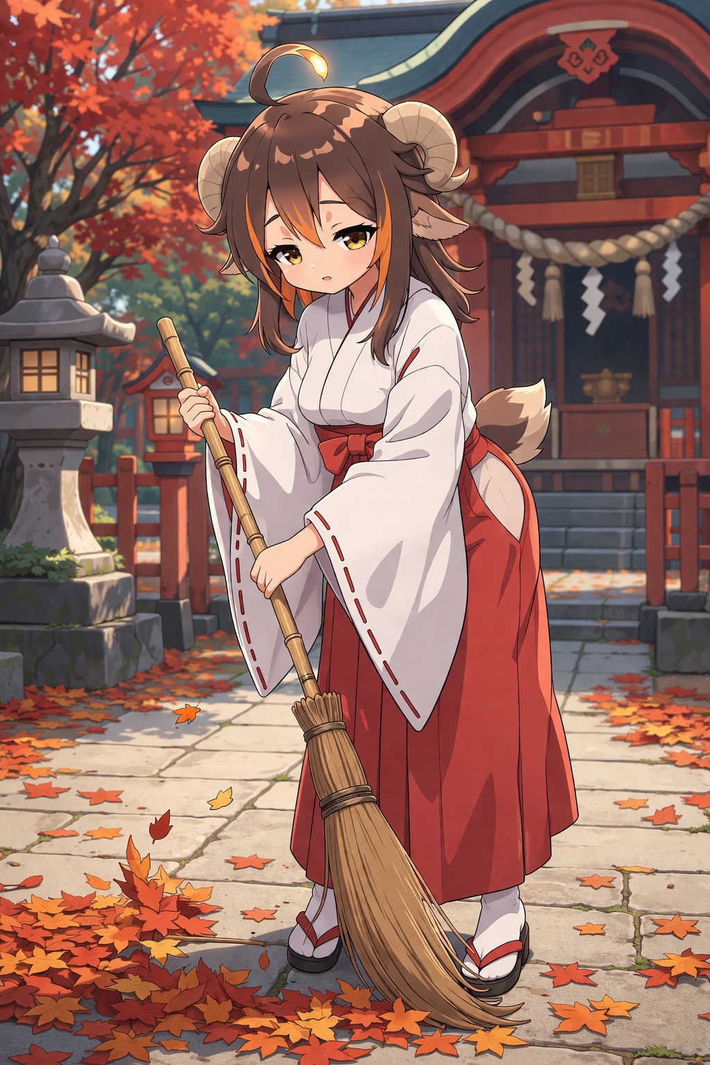 アルバイト中の魔獣ちゃん