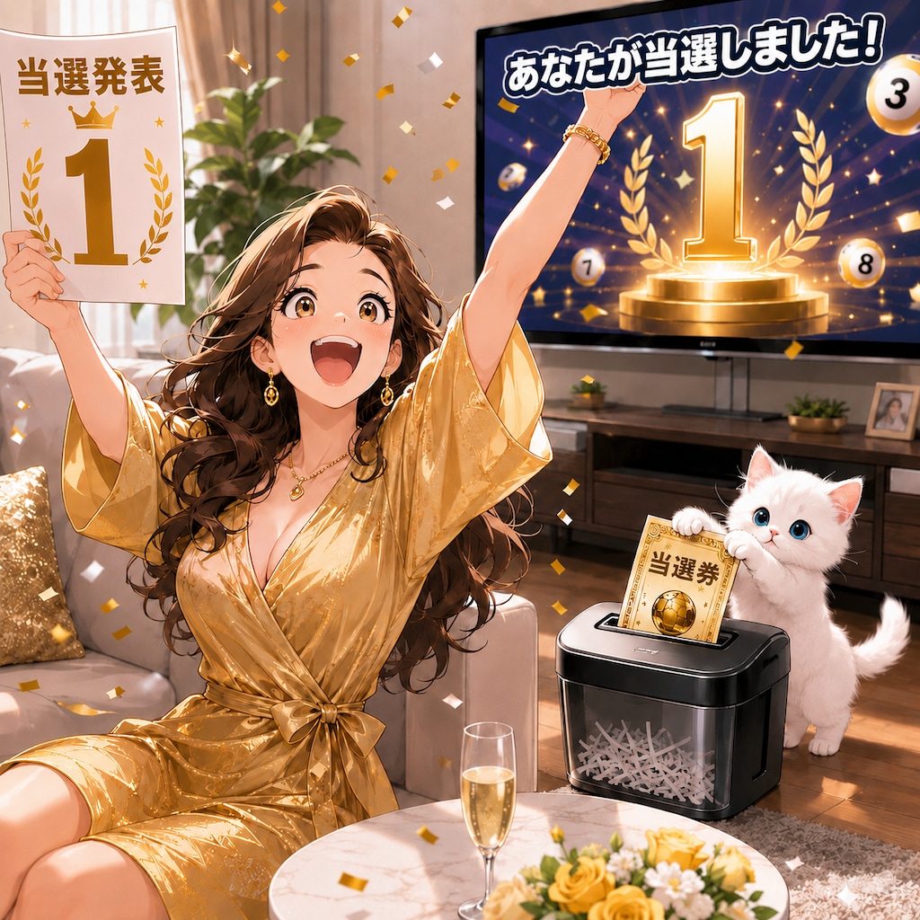 一攫千金、その一秒後