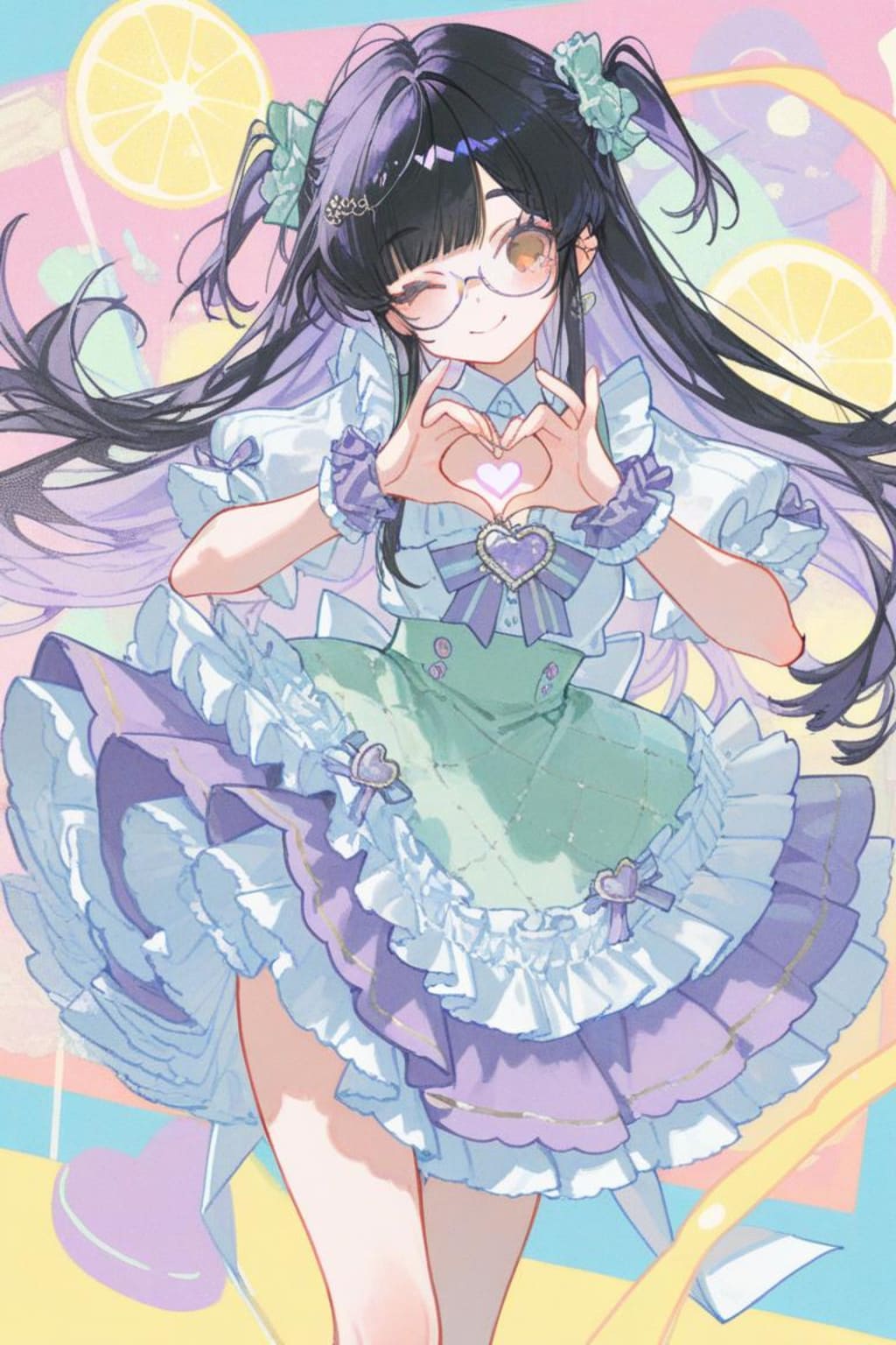 <うちの子ちゃん>ポップでキュートな