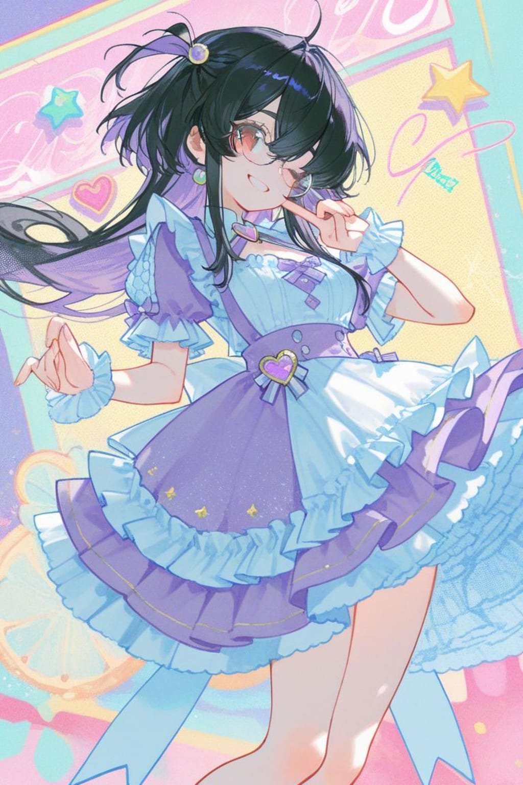 <うちの子ちゃん>ポップでキュートな