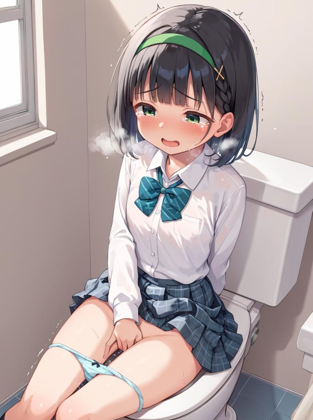妹のトイレを覗いてみた【同人誌２作目がFANZAで発売開始】