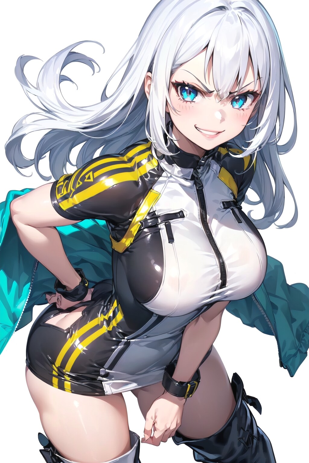 お題：タイトな衣装