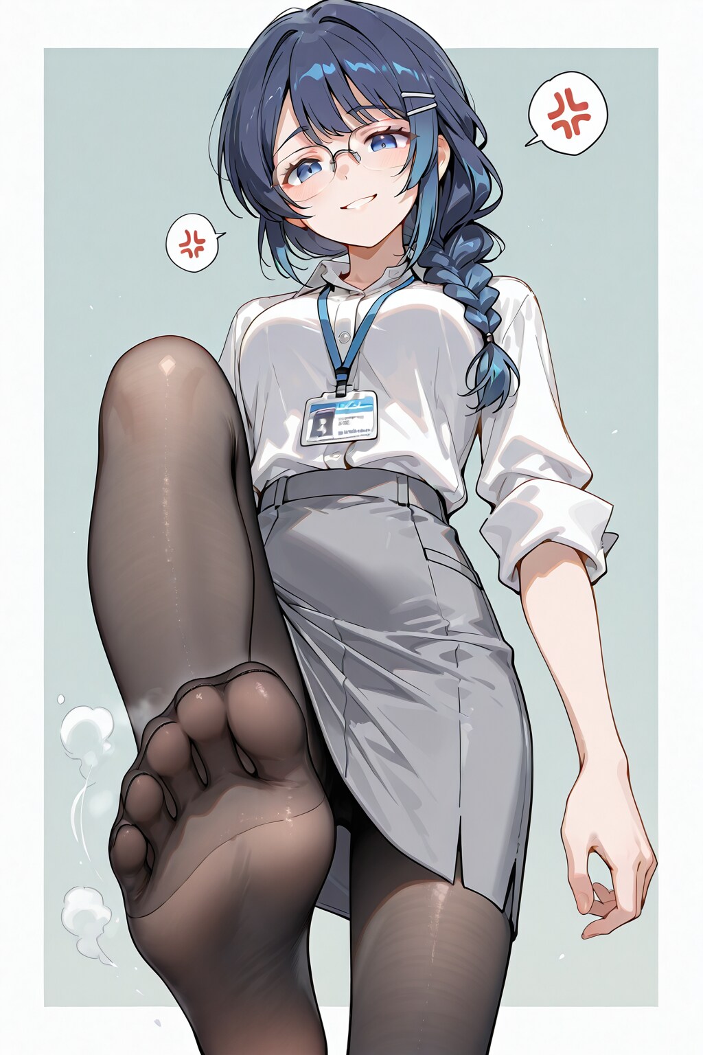 ムレムレ足裏