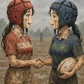 🏉泥まみれの女子ラグビー 146 2枚目