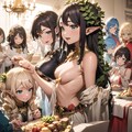 エルフの森の忘年会 3枚目