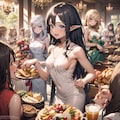 エルフの森の忘年会 8枚目