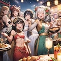 エルフの森の忘年会 7枚目