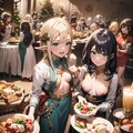 エルフの森の忘年会 10枚目