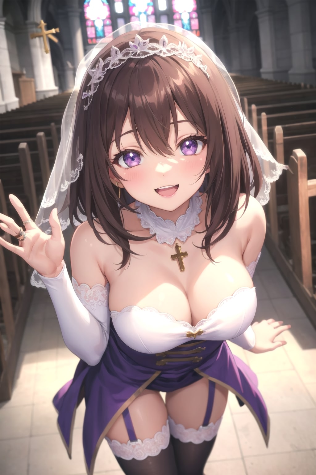 一生お仕えしますね、あなた