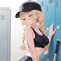 野球マネージャーガール 更衣室で1 2枚目