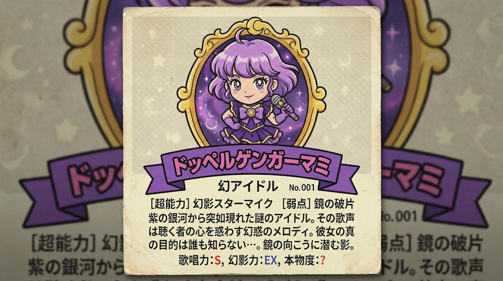 ドッペルマミのシール