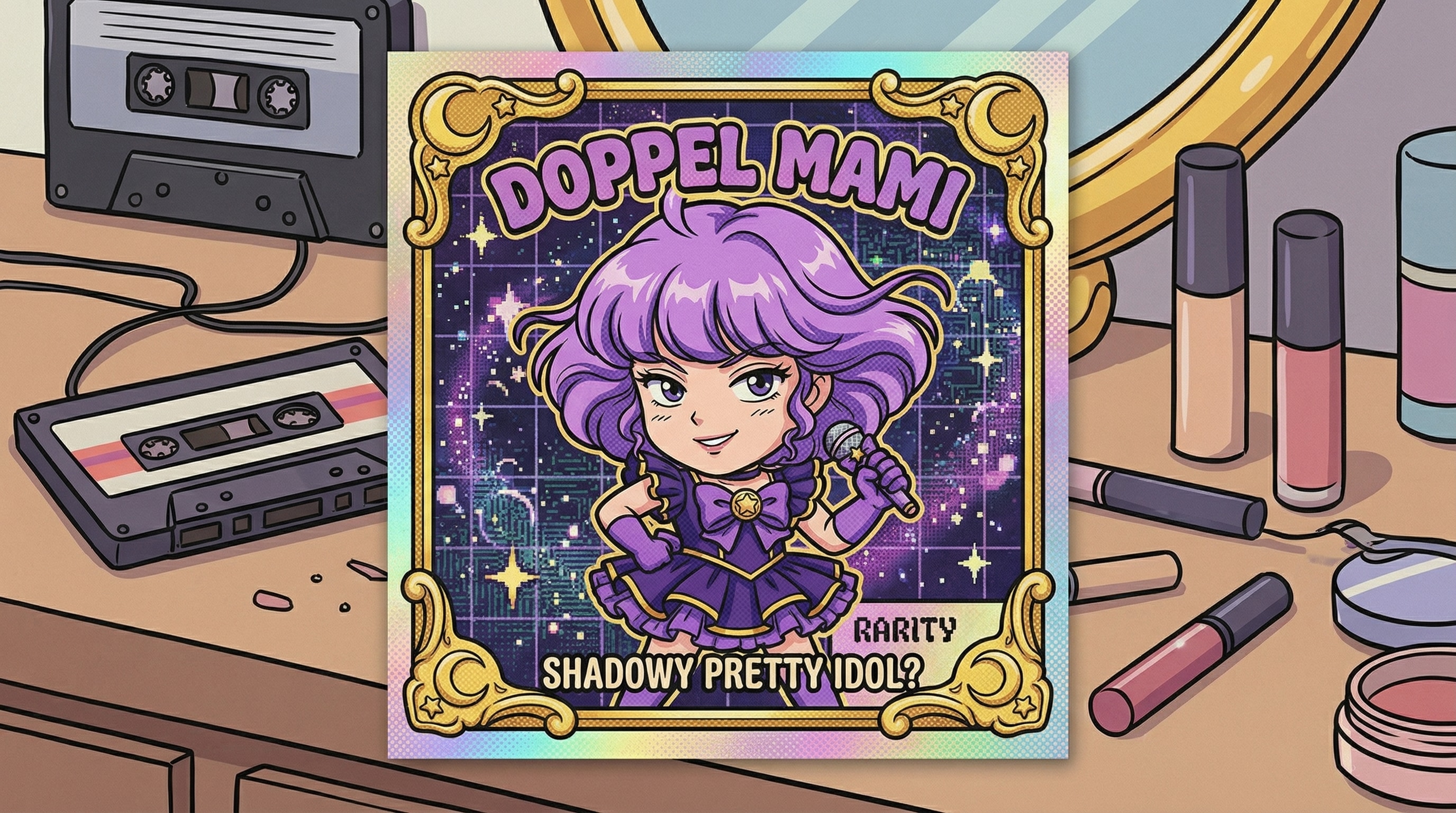 ドッペルマミのシール | の人気AIイラスト・グラビア