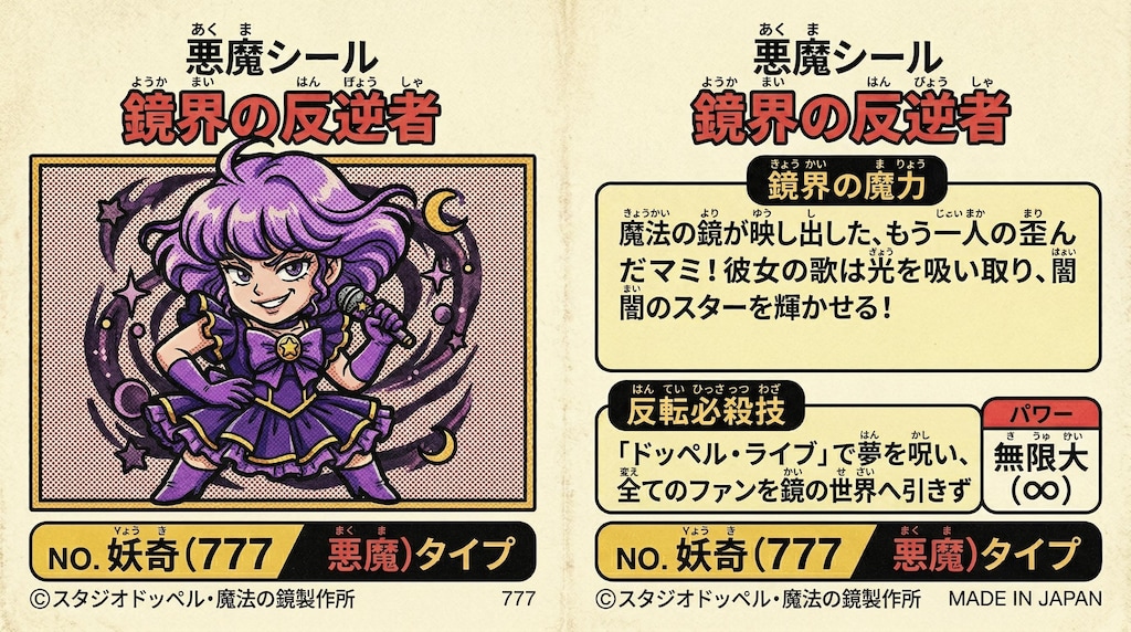 ドッペルマミのシール