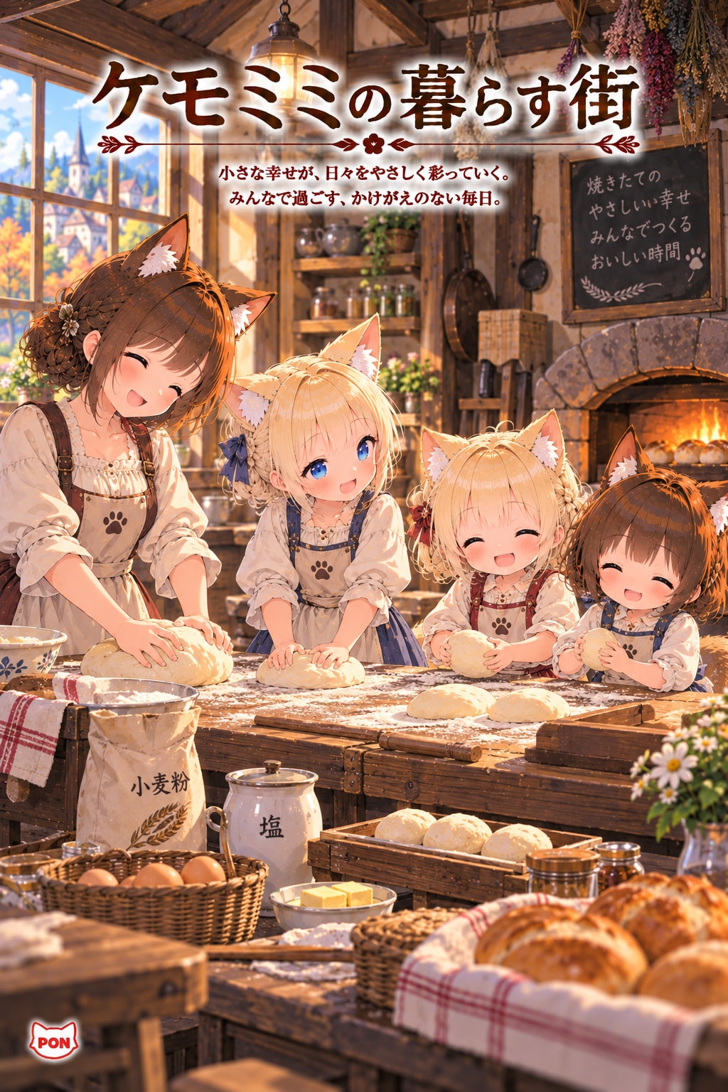ケモミミの暮らす街